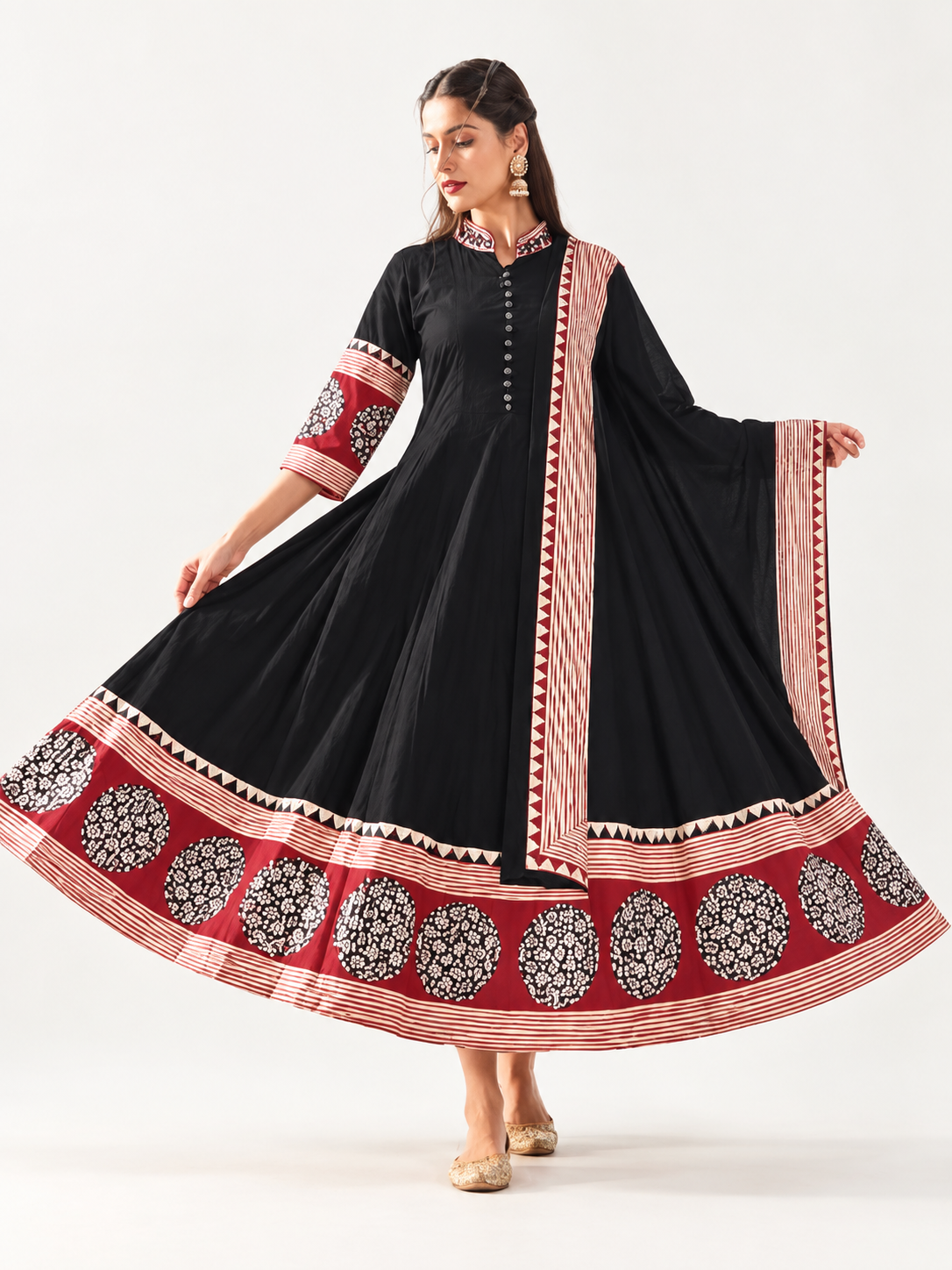 Sharifa Anarkali 2 PCS